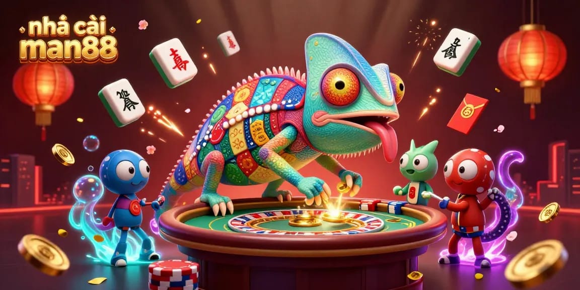 Engage with nhà cái man88 and experience the casino excitement in a stunning 3D rendered scene.