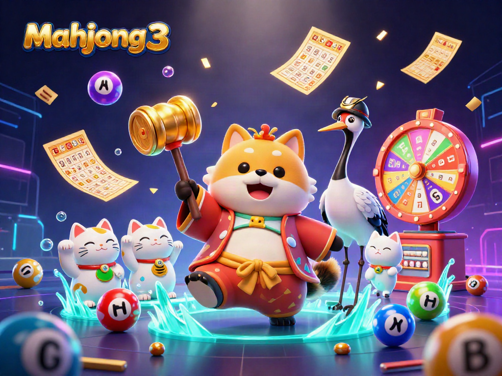 Play exciting mahjong 3 while enjoying vibrant casino elements and a joyful atmosphere.
