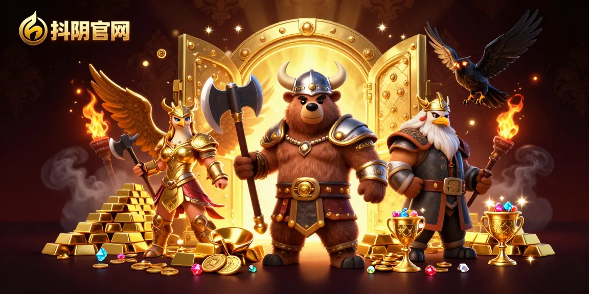 Experience the excitement of 抖阴官网 with 3D cartoon characters engaging in a vibrant gambling scene.