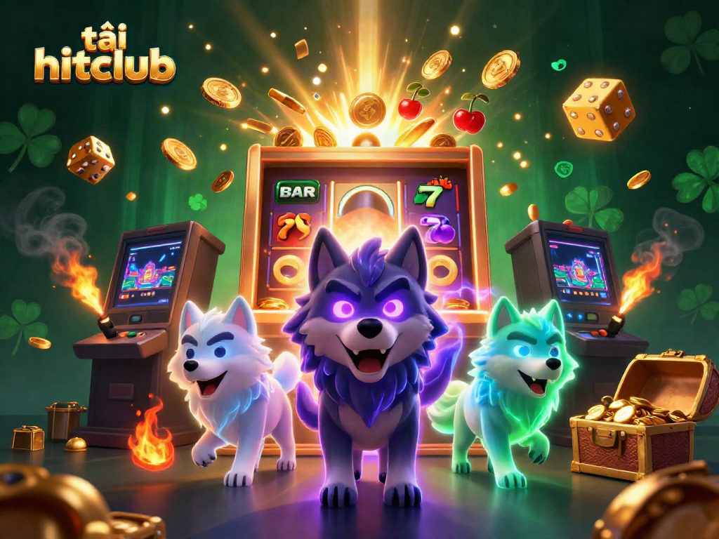 Engage with exciting slots by tải hitclub featuring spectacular jackpot scenes and vibrant casino games.