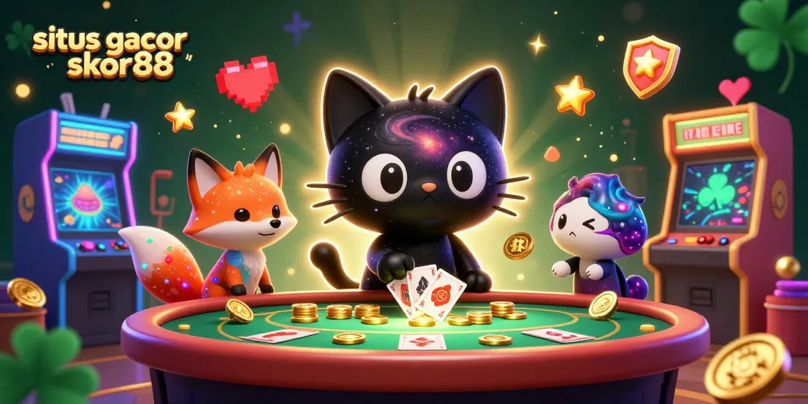 Experience seamless betting at situs gacor skor88 with vibrant characters and dynamic gaming elements.