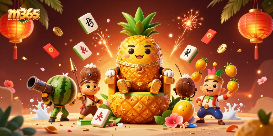 Experience thrilling wins with m365's vibrant 3D casino scene, showcasing exciting characters and action.