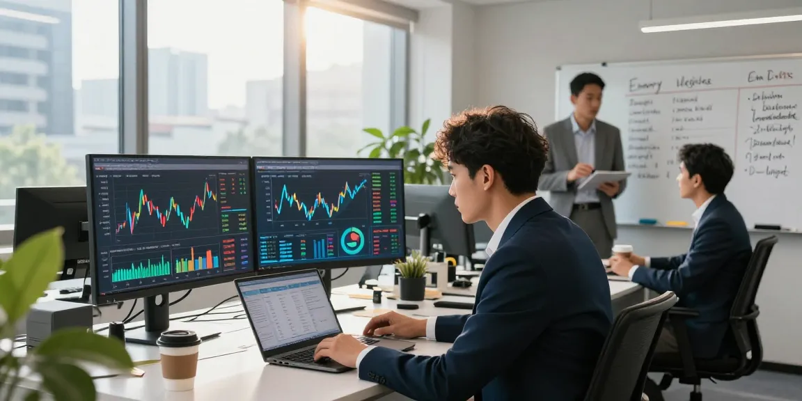 Business professional analyzing uk electricity price per kwh april 2026 in a modern office, highlighting energy procurement trends.