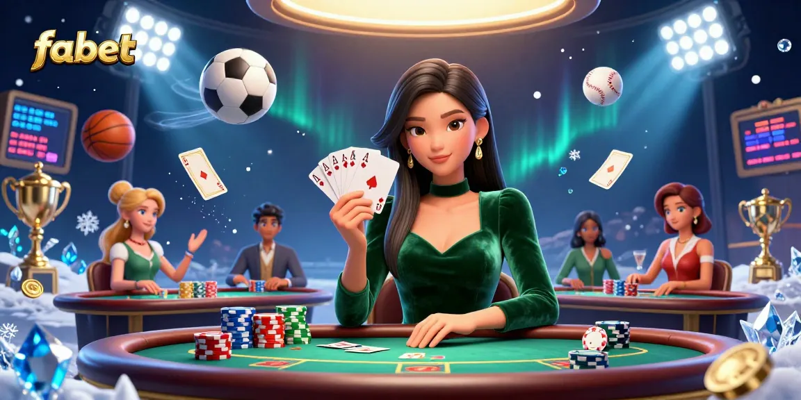 Engage in strategic gameplay at fabet with a premium poker scene and dynamic betting elements.