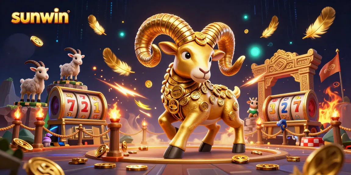 Experience thrilling gameplay with sunwin's dazzling golden ram and dynamic casino elements.