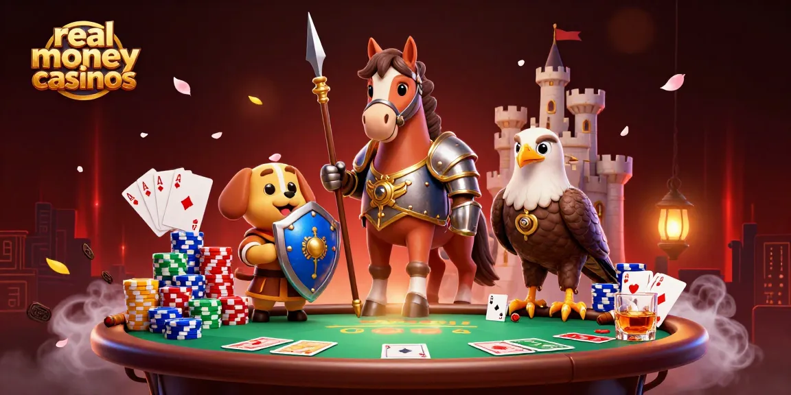 Experience dynamic real money casinos with thrilling characters and vivid gaming elements.